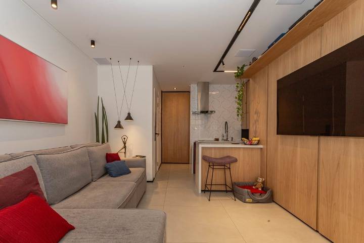 - Apartamento com 61 m², 1 quarto sendo 1 suíte à venda no bairro Itaim Bibi.