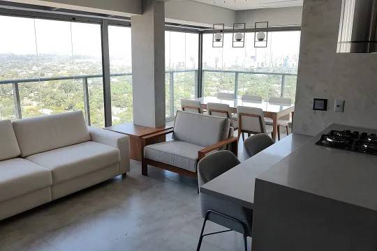 Apartamento com 70 m², 1 quarto sendo 1 suíte à venda no bairro Jardim America. - Andréa Vallis