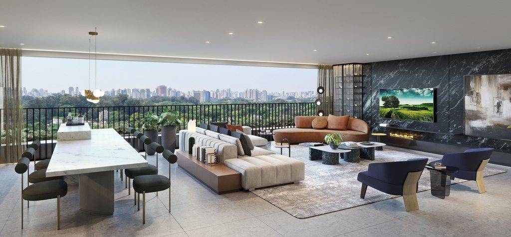 - Apartamento com 175 m², 3 quartos sendo 3 suítes à venda no bairro Vila Nova Conceição.