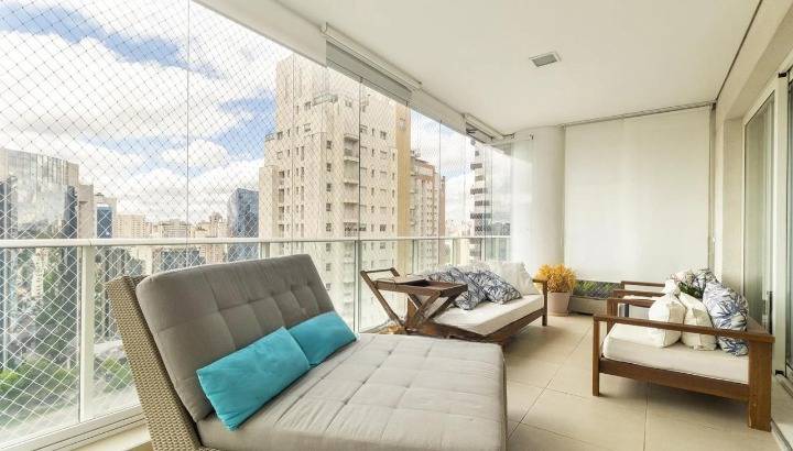 - Apartamento com 157 m², 2 quartos sendo 2 suítes à venda no bairro Itaim Bibi.