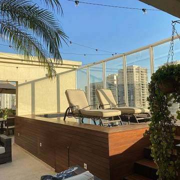 Cobertura à venda com 5 quartos, 700m² - Cidade Monções,São Paulo