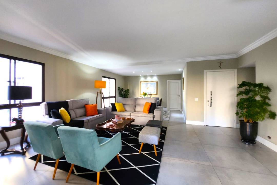 - Apartamento com 189 m², 3 quartos sendo 1 suíte à venda no bairro Jardim Paulista.