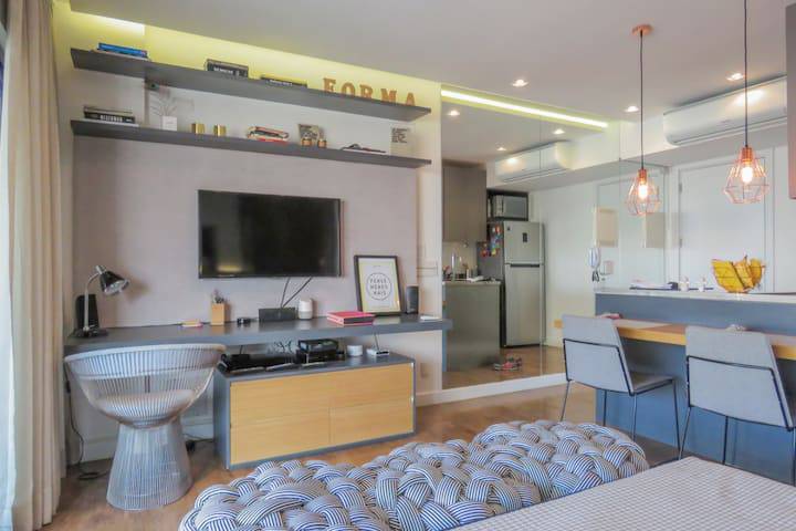 Studio à venda com 1 quarto, 45m² - Itaim Bibi,São Paulo