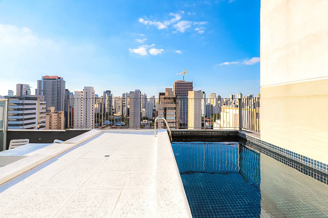 Cobertura para venda ou locação com 1 quarto, 135m² - Vila Olímpia,São Paulo
