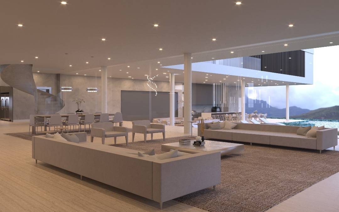 - Casa em Condomínio Fechado com 2385 m², 6 suítes e piscina à venda no bairro Res. Tamboré.