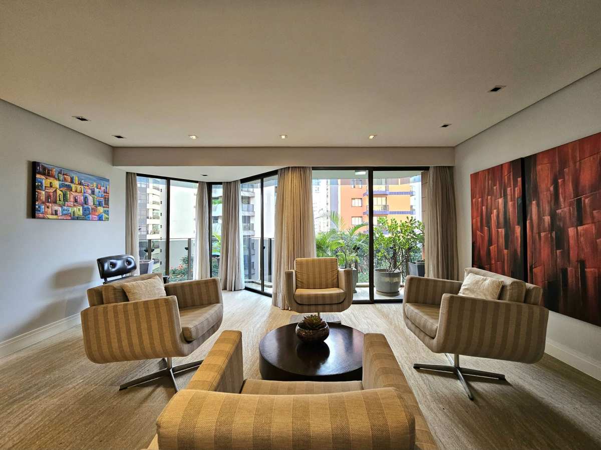 Apartamento para alugar com 2 quartos, 163m² - Itaim Bibi,São Paulo