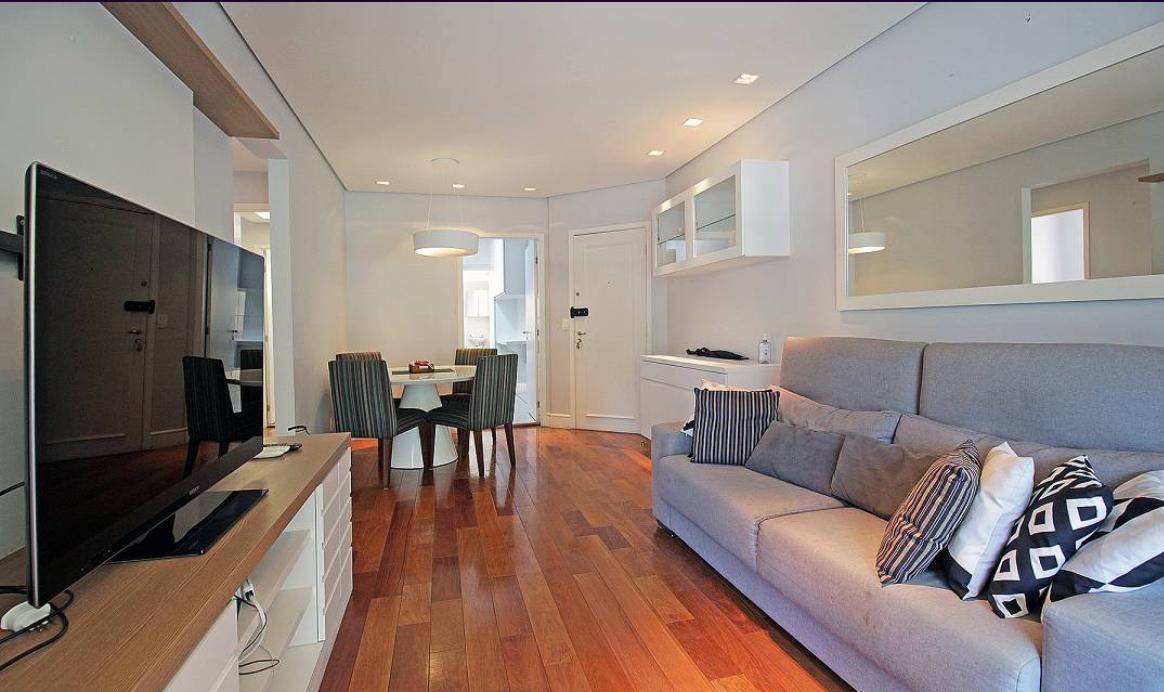 - Apartamento com 87 m², 3 quartos sendo 1 suíte para alugar no bairro Vila Olímpia.