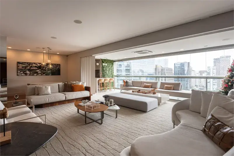 Belíssimo apartamento no Edifício Nine com 262 m², 3 quartos sendo 3 suítes à venda no bairro Itaim Bibi. - Andréa Vallis