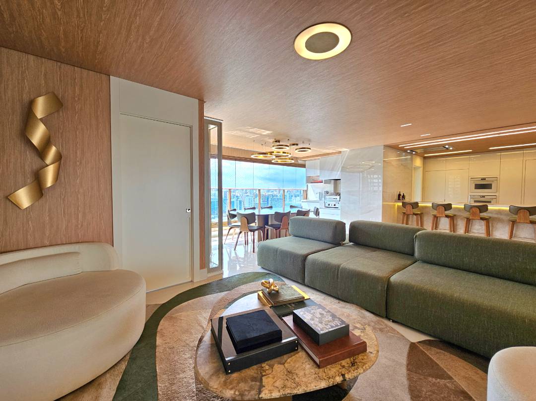 - Elegância no Campo Belo – Apartamento à venda de147m² sem mobília, 3 Suítes, 2 Vagas e estuda PERMUTA como Parte de Pagamento!